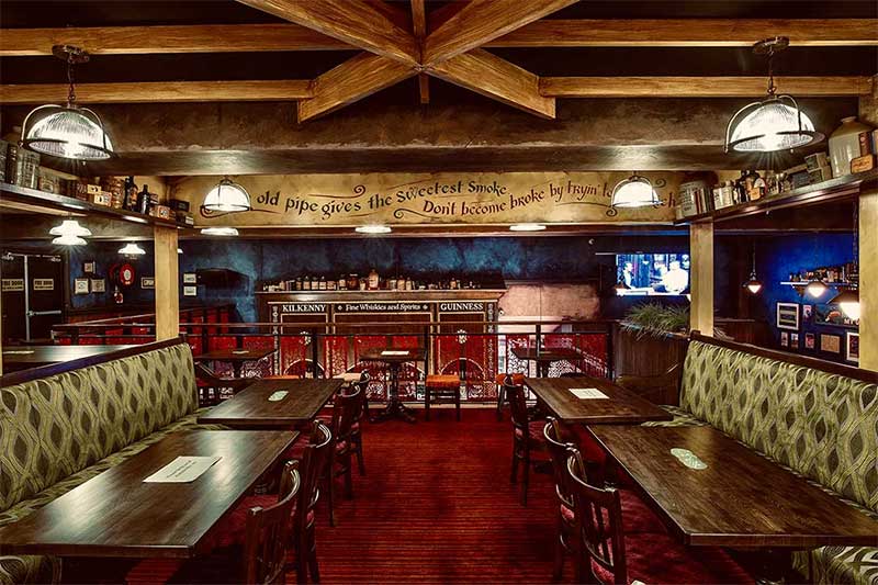 Molly Malones Shop Area - Peter jay Irish Pub Designer